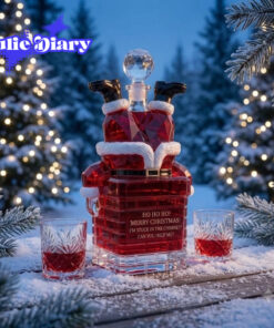 Santa Stuck In The Chimney Whiskey Bottle Santa Stuck In The Chimney Whiskey Bottle