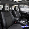 Scary Black Face Haunt Halloween Car Headrest Cover 2026 Scary Black Face Haunt Halloween Car Headrest Cover 2026