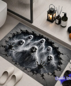 Skeletons scary - Halloween Doormat