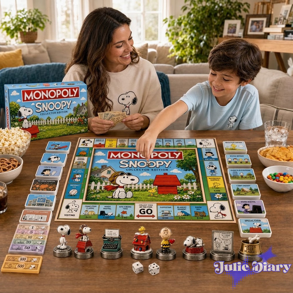 Snoopy 2026 Collector Edition Monopoly Board Game Snoopy 2026 Collector Edition Monopoly Board Game