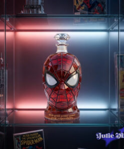 Spiderman Friendly Neighborhood Whiskey Bottle