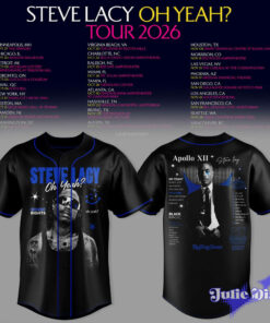 Steve Lacy — Oh Yeah? Tour 2026 Baseball Jersey