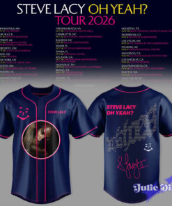 Steve Lacy — Oh Yeah? Tour 2026 Baseball Jersey