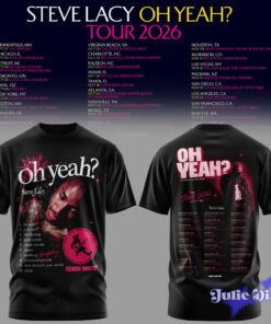 Steve Lacy — Oh Yeah? Tour 2026 Hoodie & Tee