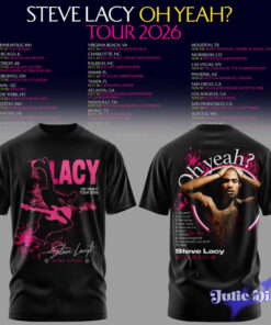 Steve Lacy — Oh Yeah? Tour 2026 Hoodie & Tee
