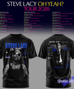 Steve Lacy — Oh Yeah? Tour 2026 Hoodie & Tee