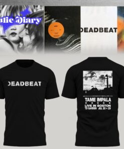 Tame Impala Deadbeat Tour AT TD Garden Boston MA Hoodie Tee