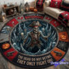 Seattle Seahawks 2026 Halloween Quilted Round Rug Seattle Seahawks 2026 Halloween Quilted Round Rug