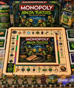 Teenage Mutant Ninja Turtles Collector Edition Monopoly Board Game Teenage Mutant Ninja Turtles Collector Edition Monopoly Board Game
