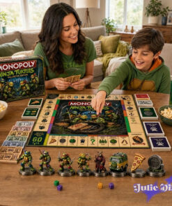 Teenage Mutant Ninja Turtles Collector Edition Monopoly Board Game