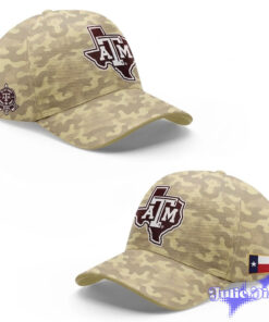 Texas A&M Aggies Honor and Support Camo Cap