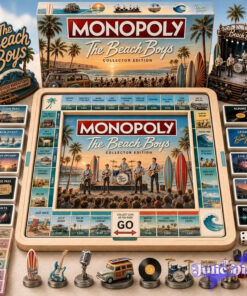 The Beach Boys 2026 Collector Edition Monopoly Board Game The Beach Boys 2026 Collector Edition Monopoly Board Game
