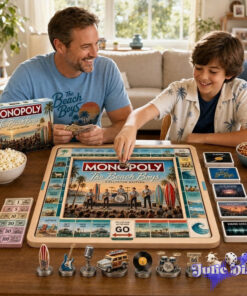 The Beach Boys 2026 Collector Edition Monopoly Board Game