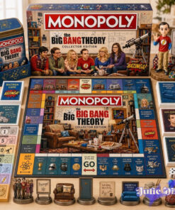 The Big Bang Theory Sitcom Collector Edition Monopoly Board Game The Big Bang Theory Sitcom Collector Edition Monopoly Board Game