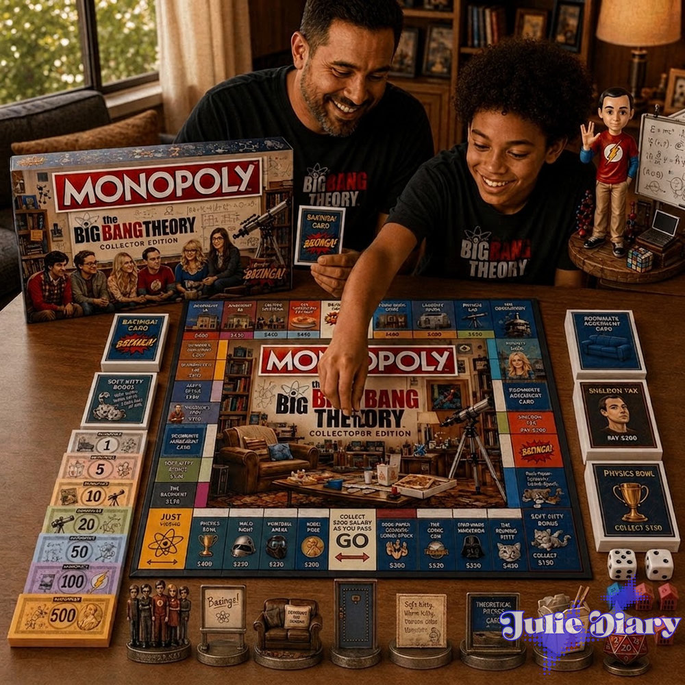 The Big Bang Theory Sitcom Collector Edition Monopoly Board Game The Big Bang Theory Sitcom Collector Edition Monopoly Board Game