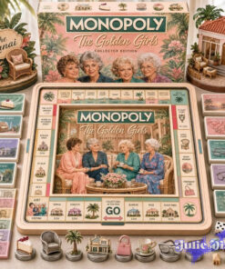 The Golden Girls Collector Edition Monopoly Board Game The Golden Girls Collector Edition Monopoly Board Game