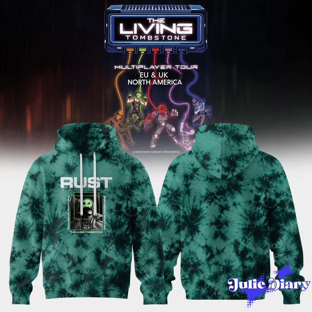 The Living Tombstone: Multiplayer Tour 2026 Hoodie & Tee The Living Tombstone: Multiplayer Tour 2026 Hoodie & Tee