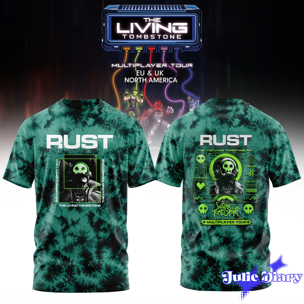 The Living Tombstone: Multiplayer Tour 2026 Hoodie & Tee The Living Tombstone: Multiplayer Tour 2026 Hoodie & Tee