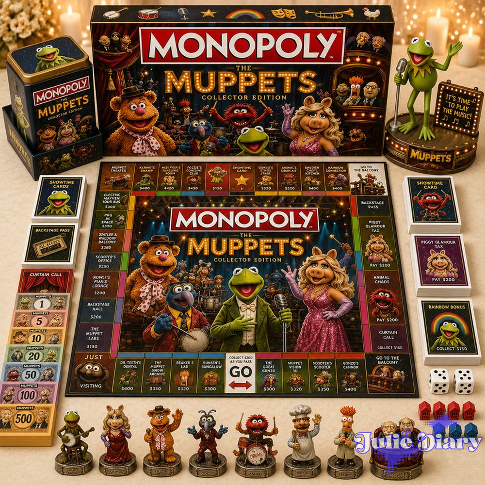 The Muppets Monopoly Board Game The Muppets Monopoly Board Game