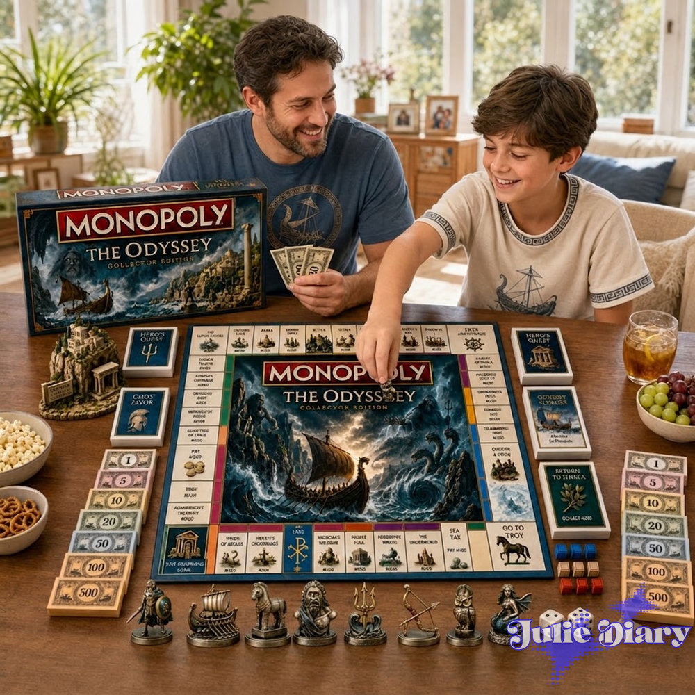The Odyssey Collector Edition Monopoly Board Game The Odyssey Collector Edition Monopoly Board Game