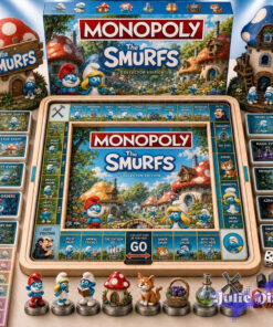 The Smurfs Collector Edition Monopoly Board Game The Smurfs Collector Edition Monopoly Board Game