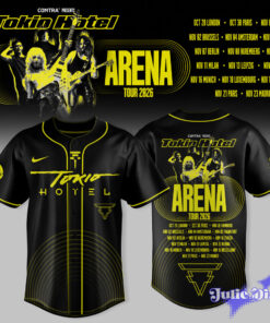 Tokio Hotel – Arena Tour 2026 Baseball Jersey Tokio Hotel – Arena Tour 2026 Baseball Jersey