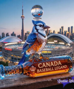 Toronto Blue Jays Bluebird Whisky Bottle Toronto Blue Jays Bluebird Whisky Bottle