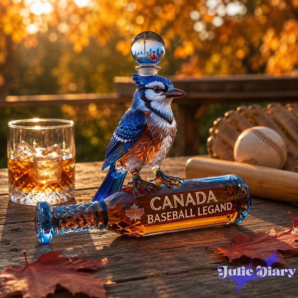 Toronto Blue Jays Bluebird Whisky Bottle Toronto Blue Jays Bluebird Whisky Bottle