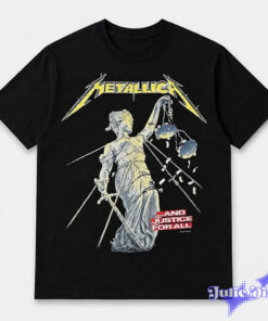 Travis Scott 1988 Metallica And Justice For All Hammer Of Justice Crushes You 2D Shirt