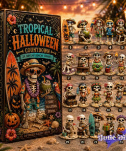 Tropical Halloween Countdown Advent Calendar