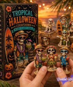 Tropical Halloween Countdown Advent Calendar