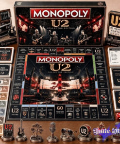 U2 Band 2026 Collector Edition Monopoly Board Game U2 Band 2026 Collector Edition Monopoly Board Game