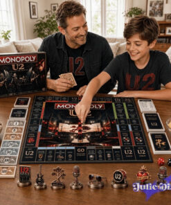U2 Band 2026 Collector Edition Monopoly Board Game
