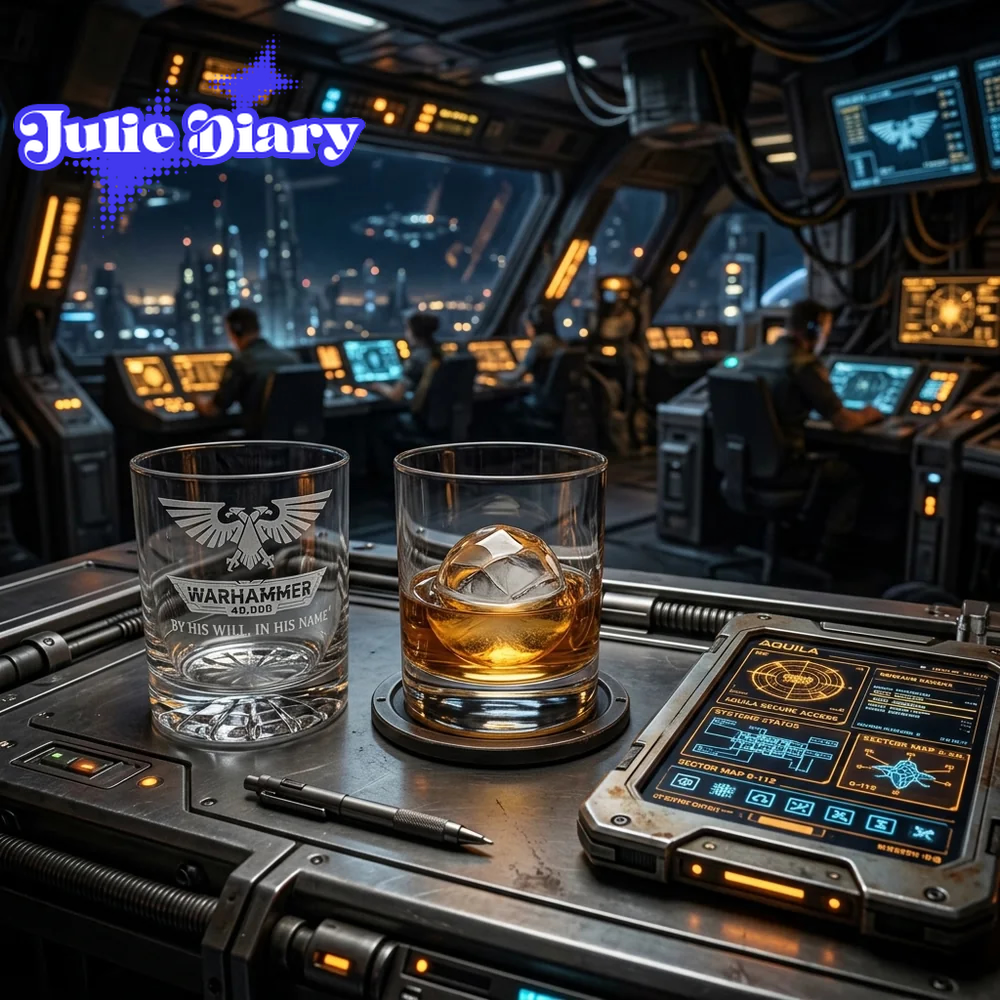 Warhammer 40,000 40th Anniversary “For The Emperor” Commemorative Whiskey Glass Warhammer 40,000 40th Anniversary “For The Emperor” Commemorative Whiskey Glass