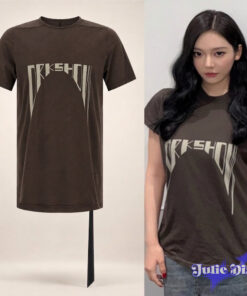 aespa NingNing Rick Owens DRKSHDW Graphic 2D T-Shirt