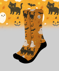 Halloween High Sock