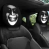 Smiling Face Haunt Halloween Car Headrest Cover 2026