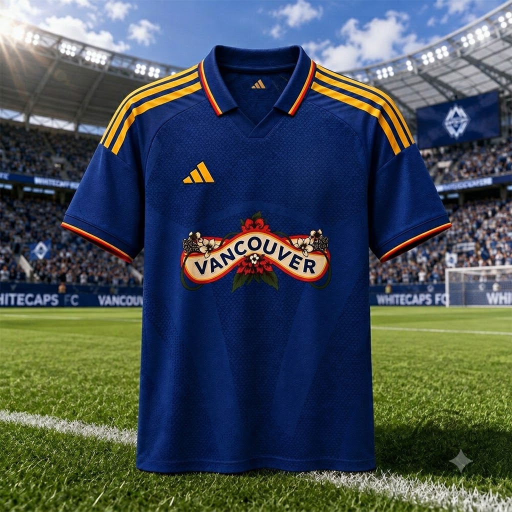 Vancouver Whitecaps 2026-27 Third Kit Football Jersey Vancouver Whitecaps 2026-27 Third Kit Football Jersey
