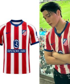 ATEEZ Choi San 2026 Coupang Play Series Atletico Madrid Soccer Jersey