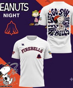 San Francisco Firebells WPBL x Peanut Night 2026 Shirt