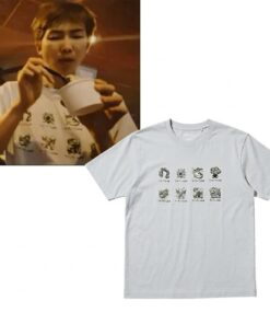 BTS RM Pokemon Shirt