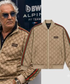 Flavio Briatore Formula One F1 Gucci Bomber Jacket