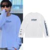 BTS Jungkook JK x Calvin Klein CKJK 3D Long Sleeve Shirt
