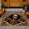 Skeleton under ground – Halloween Doormat