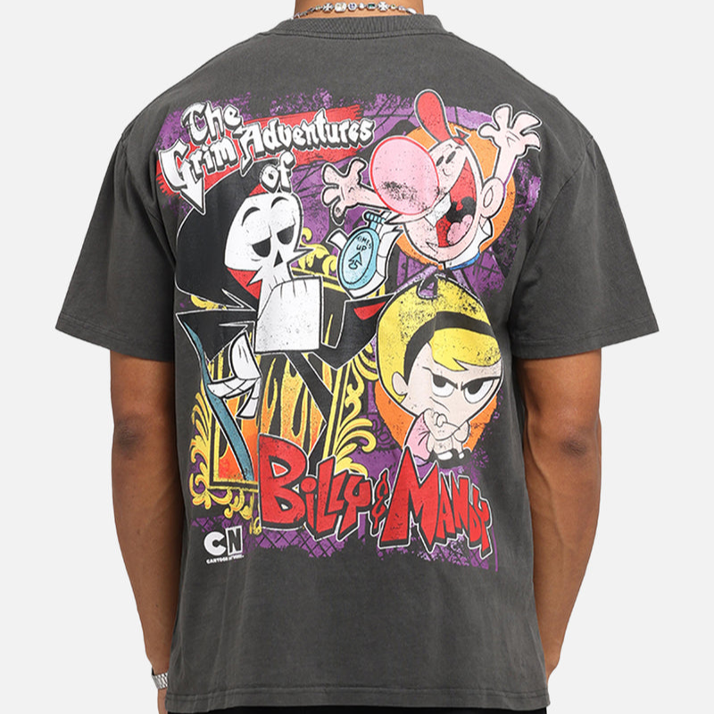 American Thrift X Cartoon Network Grim Heavyweight Vintage Washes TShirt American Thrift X Cartoon Network Grim Heavyweight Vintage Washes TShirt