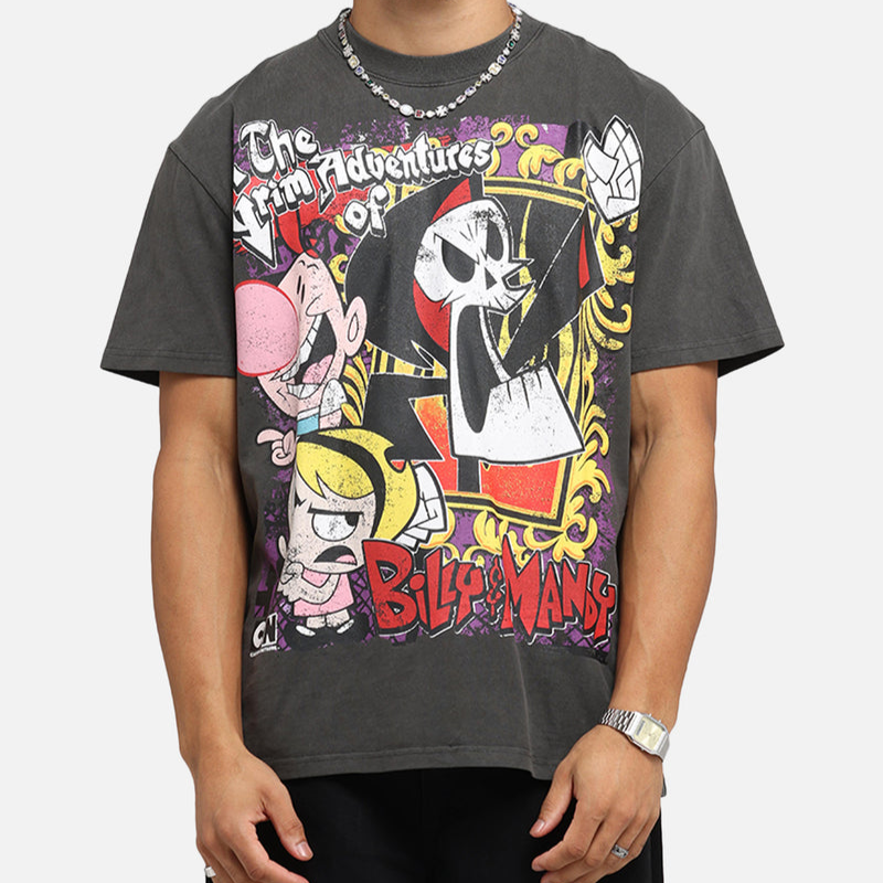 American Thrift X Cartoon Network Grim Heavyweight Vintage Washes TShirt American Thrift X Cartoon Network Grim Heavyweight Vintage Washes TShirt