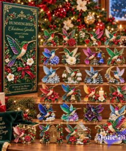 24 Days of Joy in Bloom — Hummingbird Christmas Garden Advent Calendar 2026