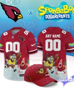 Arizona Cardinals x SpongeBob Football Jersey