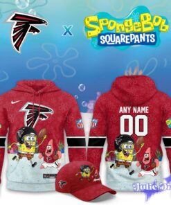 Atlanta Falcons x SpongeBob Hoodie