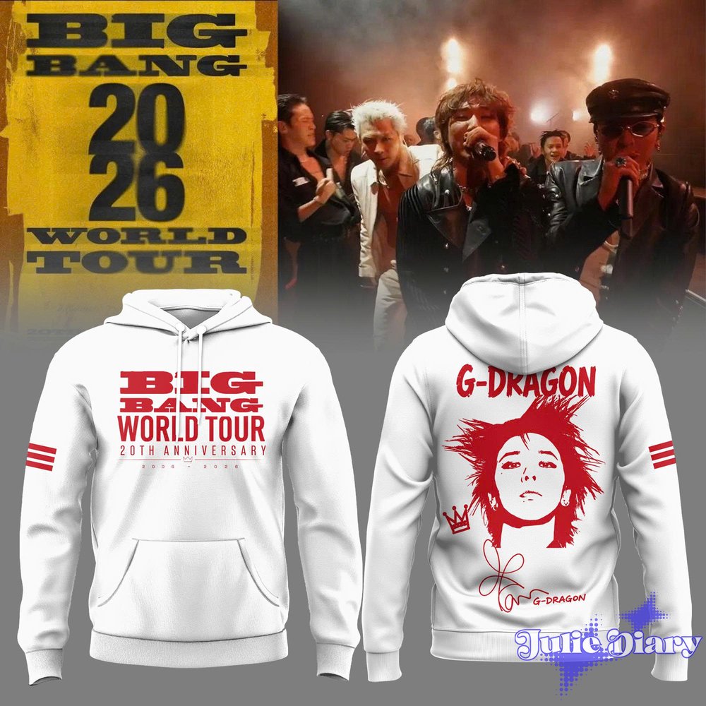 BIGBANG – 20th Anniversary World Tour Signature Hoodie BIGBANG – 20th Anniversary World Tour Signature Hoodie